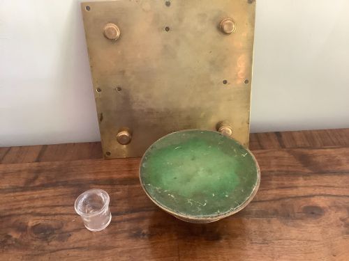 A VICTORIAN INKSTAND AND INKWELL - ADDITIONAL PHOTO 6