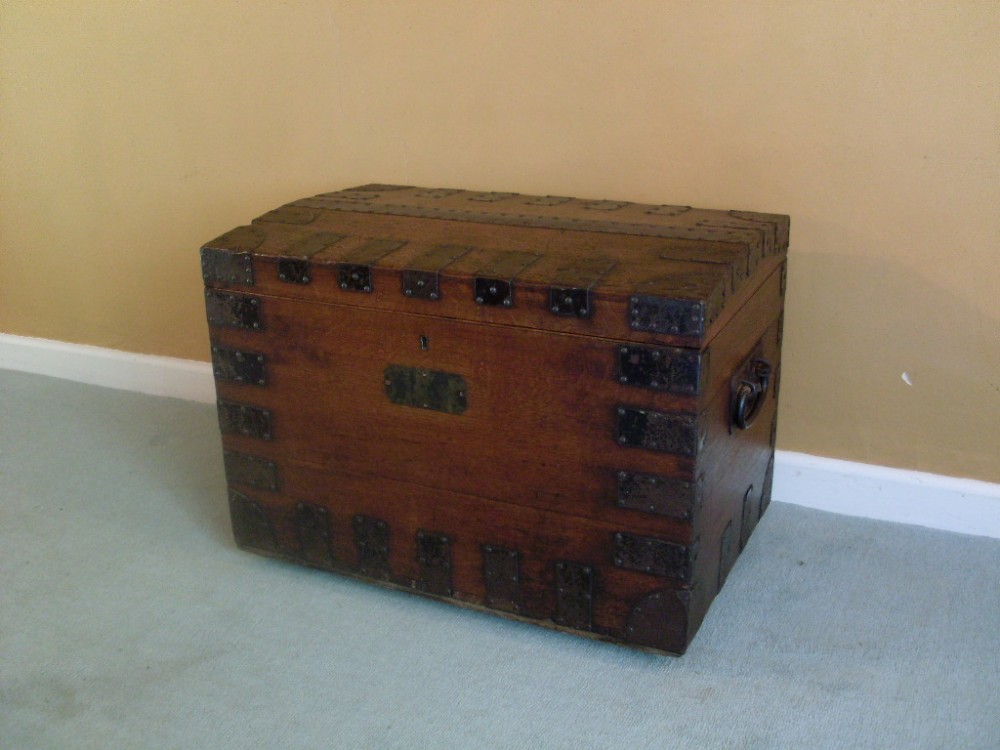 19thC Bullion trunk by Savory & Sons Goldsmiths