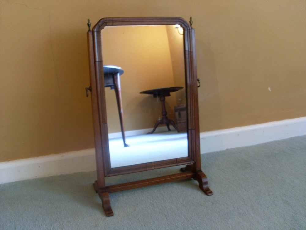 A Georgian swing toilet mirror