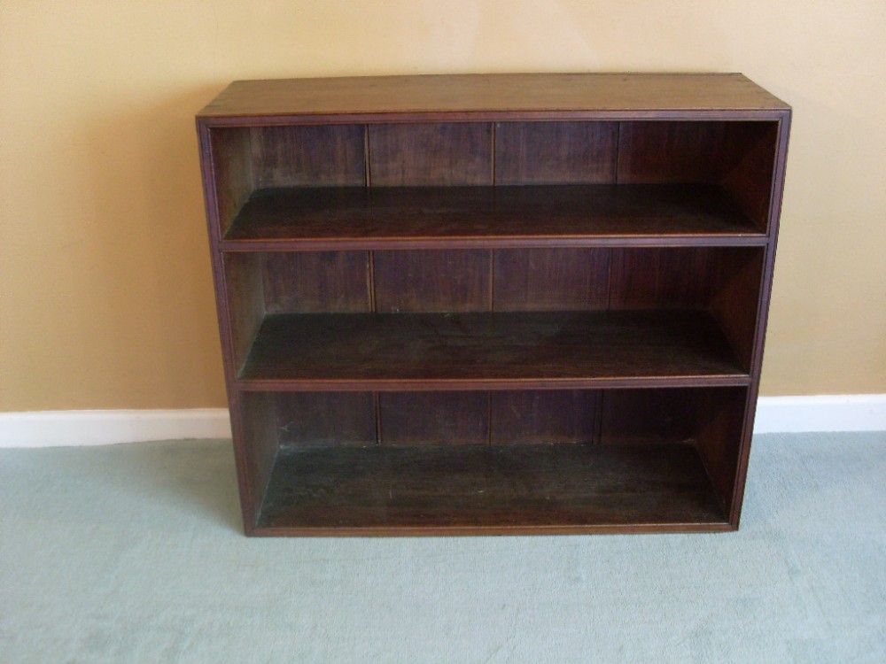A 19thC Campaign bookcase