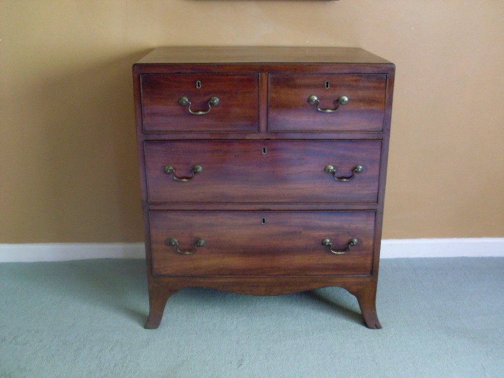 A small late Georgian chest