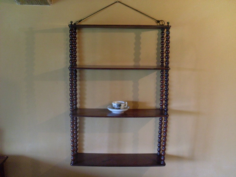 A set of Regency wall shelves