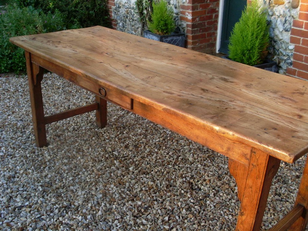 An outstanding French farm house table