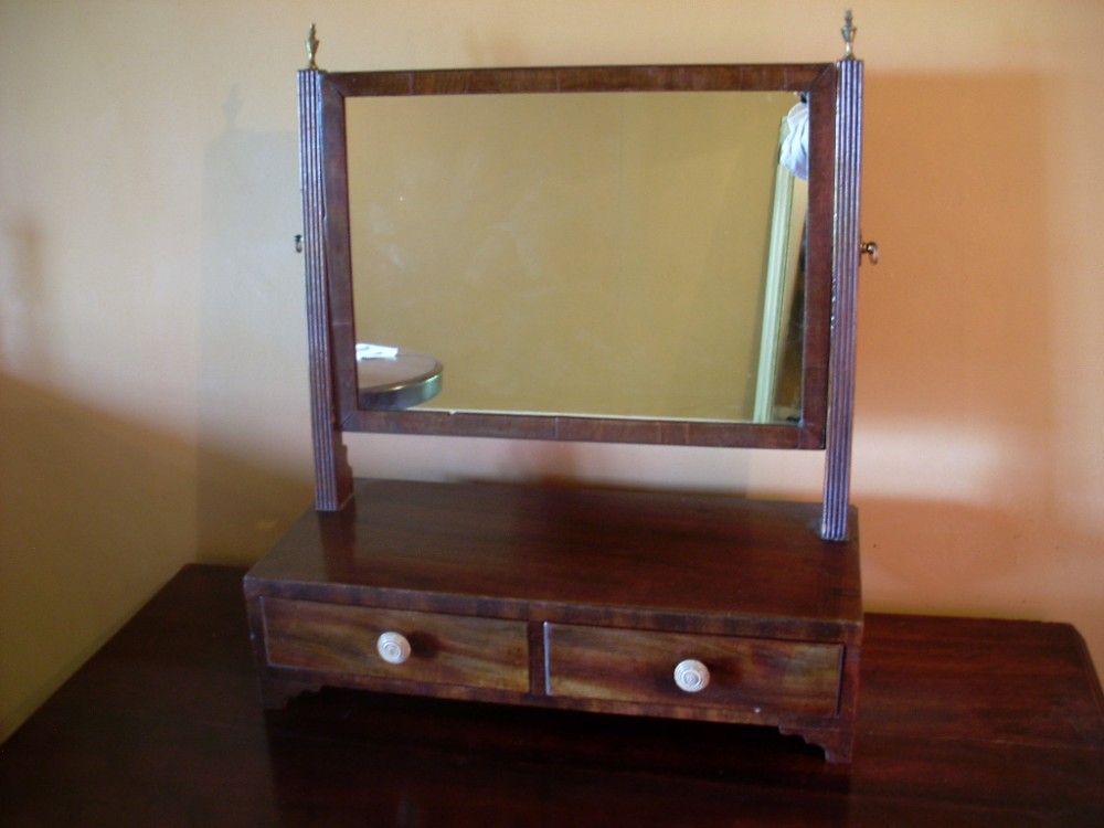 A 19thC toilet mirror