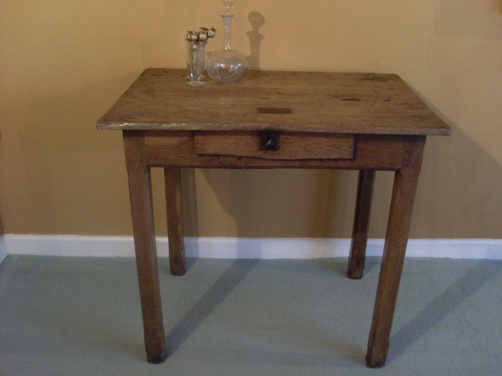 An ecclesiastical collection table