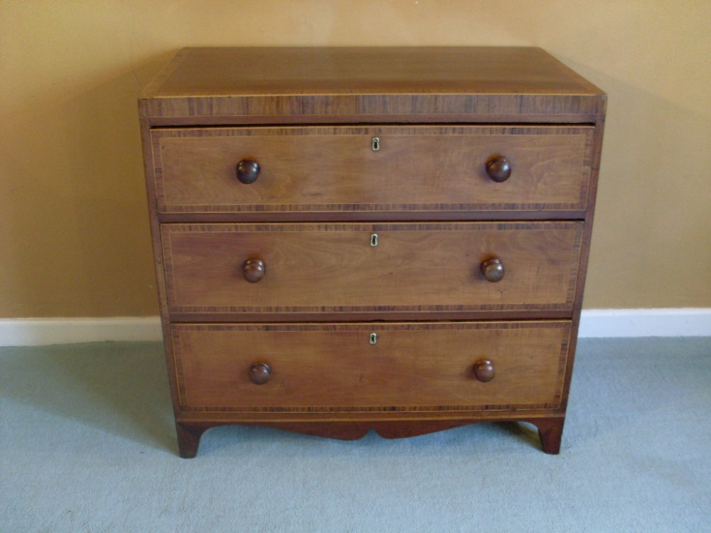 A small Regency chest
