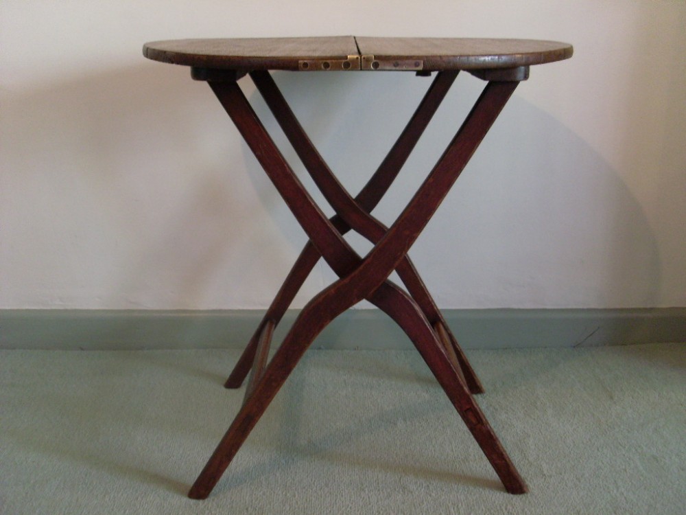 A small 19thC coaching table