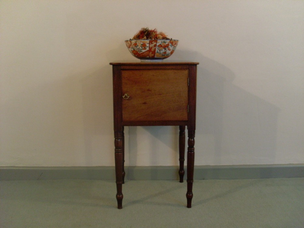 A 19thC bedside cupboard