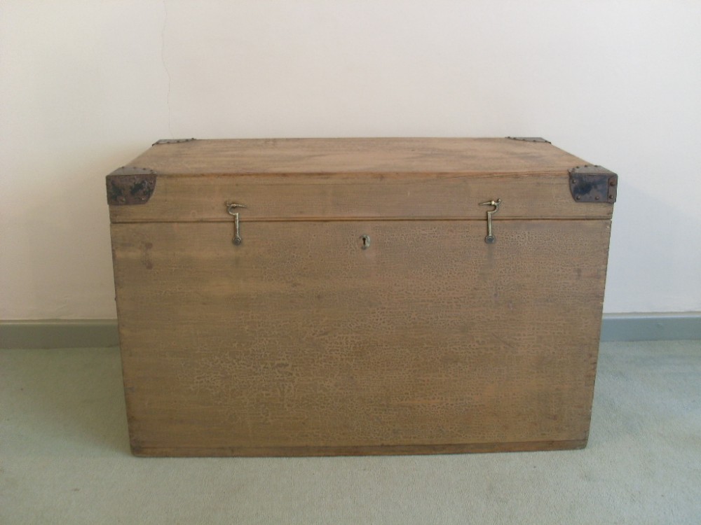 An early 19thC silver trunk
