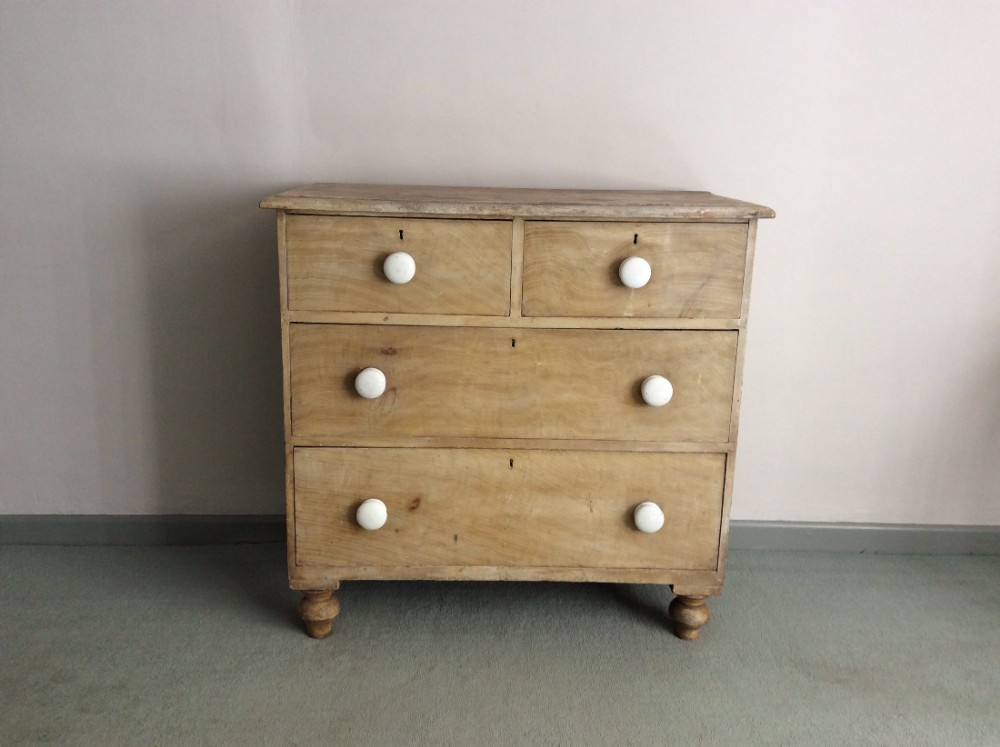 A Victorian chest in its original paint