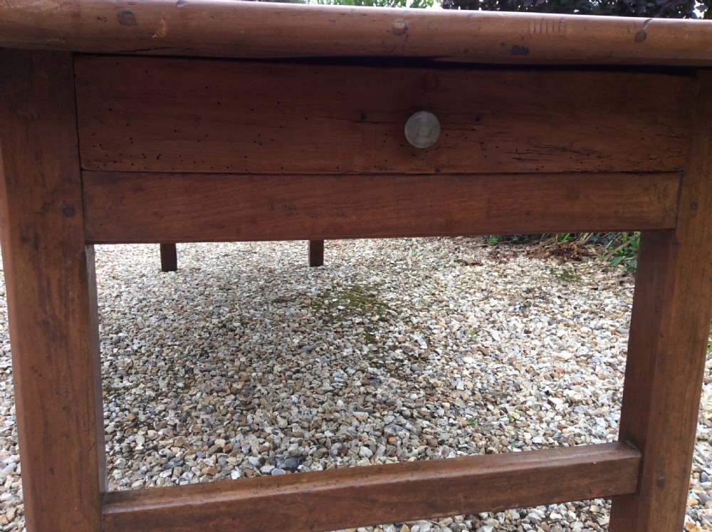  A French cherry wood dining table seats 12 View III
