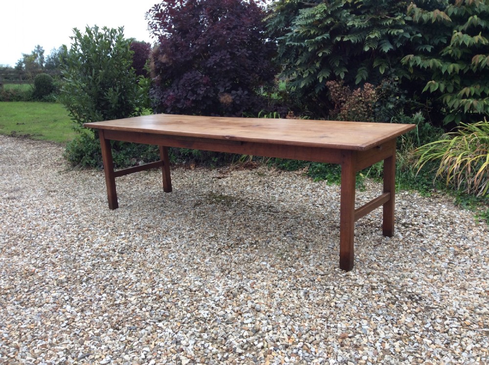  A French cherry wood dining table seats 12 View IV