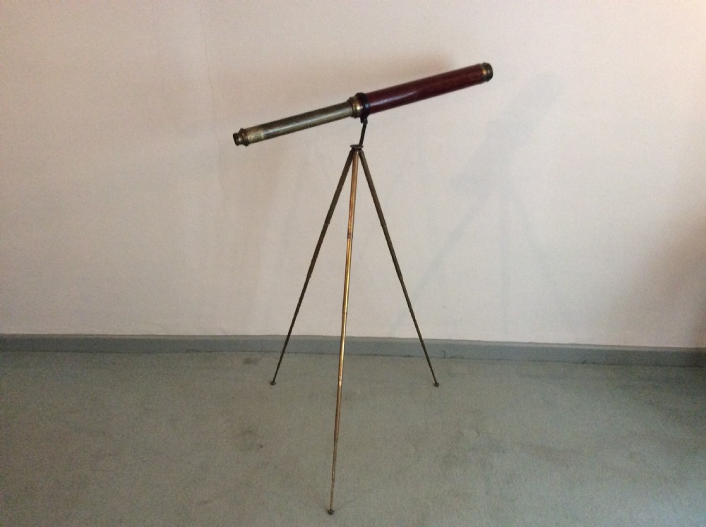 A telescope on stand by Messer of London
