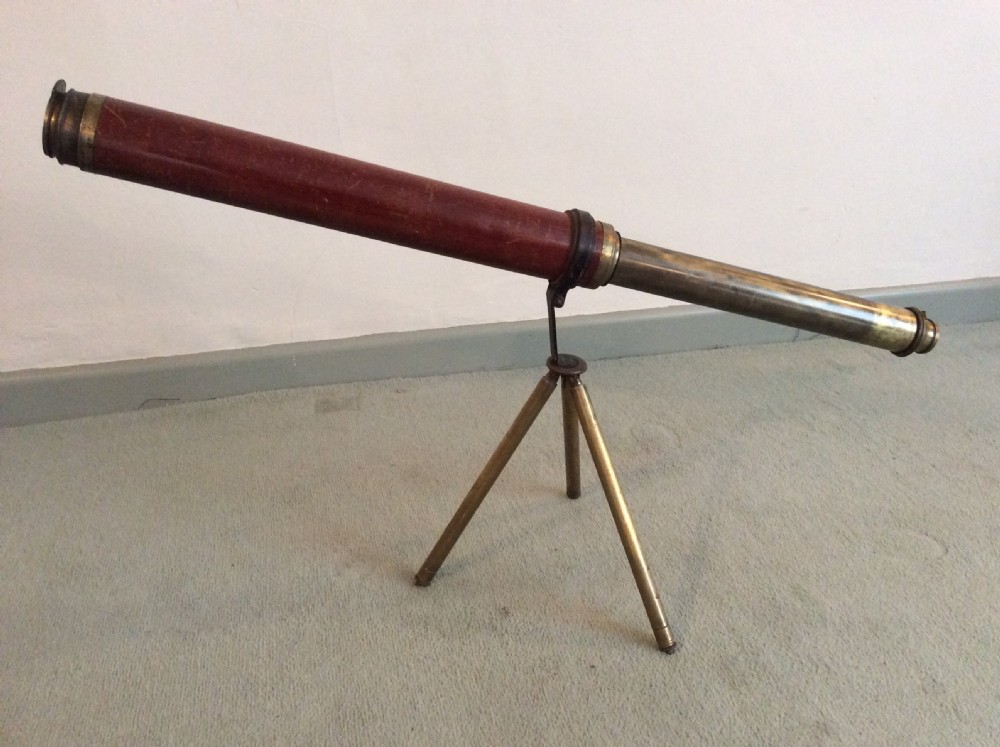 A telescope on stand by Messer of London View X