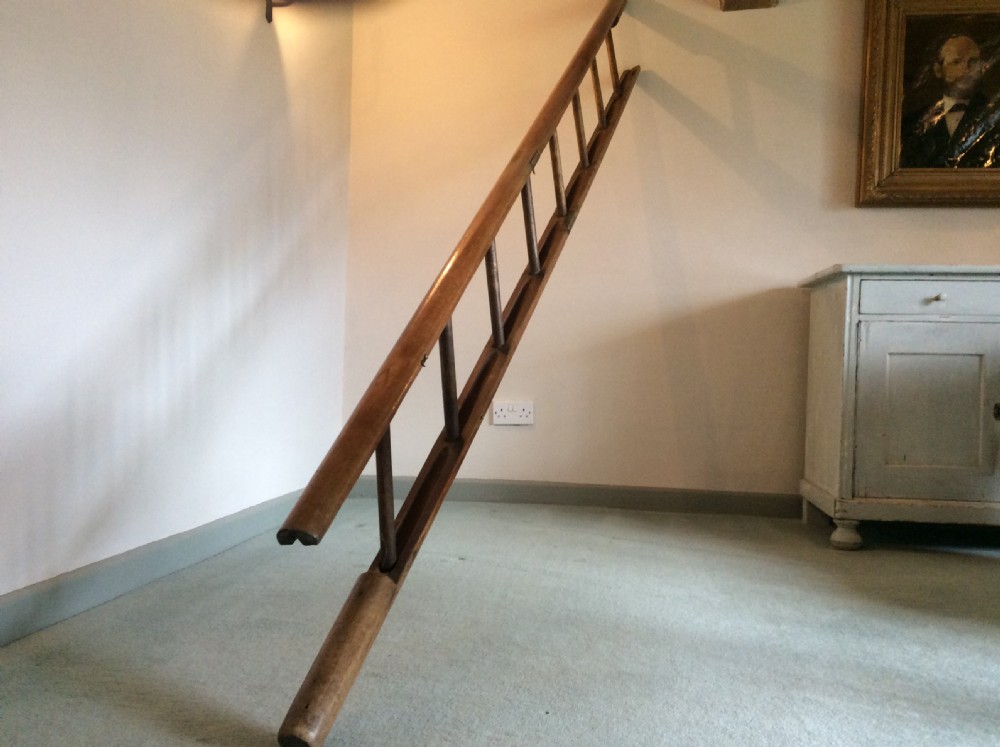 A 19thC library pole ladder View VII