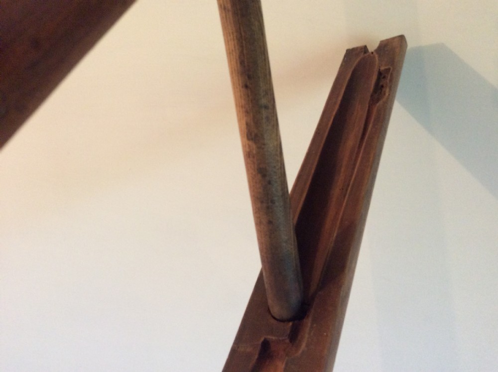 A 19thC library pole ladder View X
