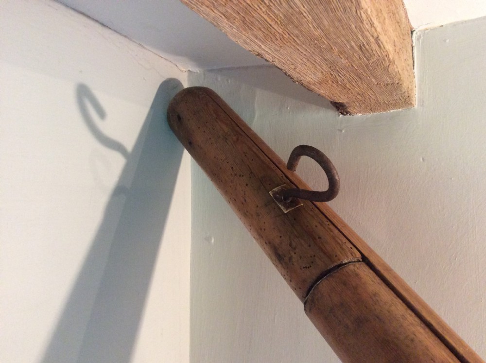 A 19thC library pole ladder View XII