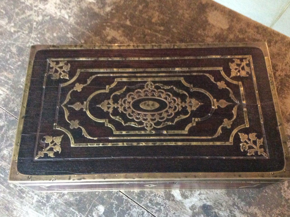 A 19thC Anglo indian document box View III