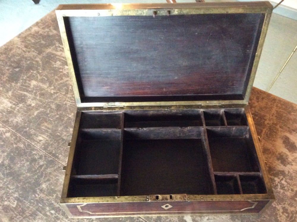 A 19thC Anglo indian document box View V