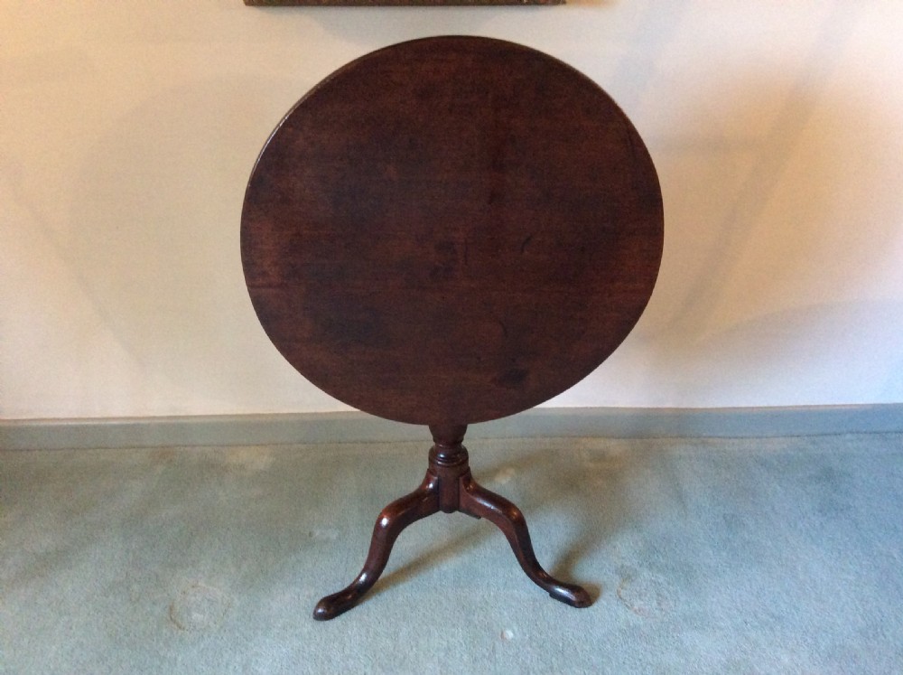 A Georgian tilt top tripod table View II