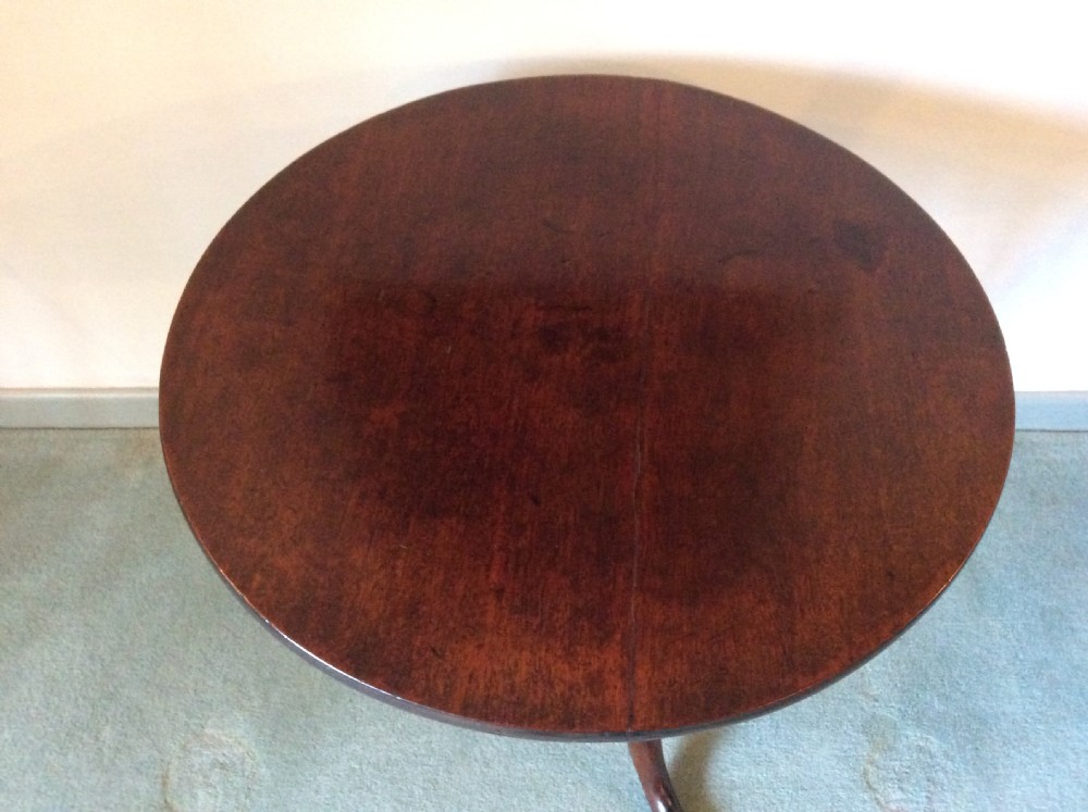 A Georgian tilt top tripod table View III