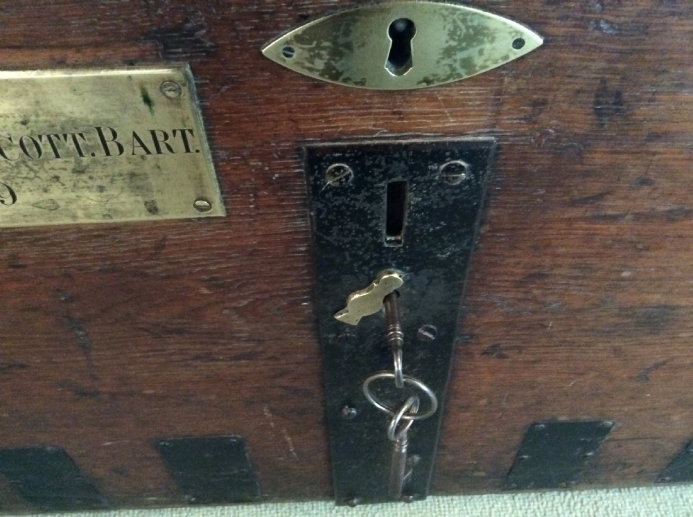 A good 19thC Silver trunk View V