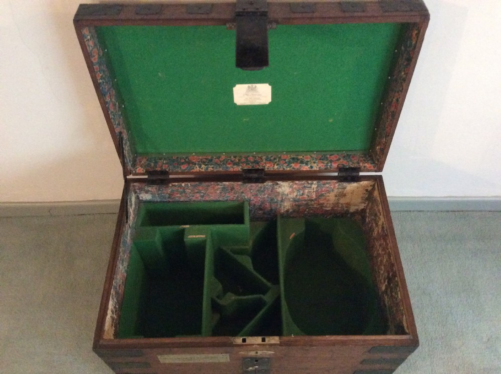 A good 19thC Silver trunk View VII