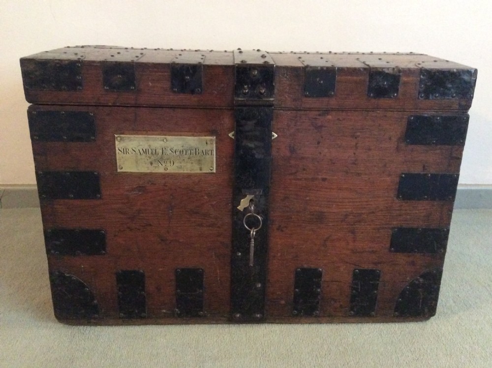 A good 19thC Silver trunk View IX
