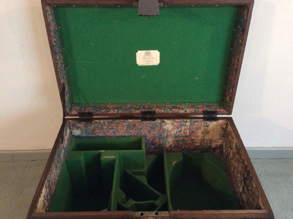 A good 19thC Silver trunk View X