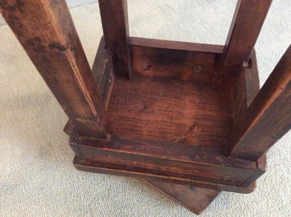 A Victorian revolving seat high stool View VIII
