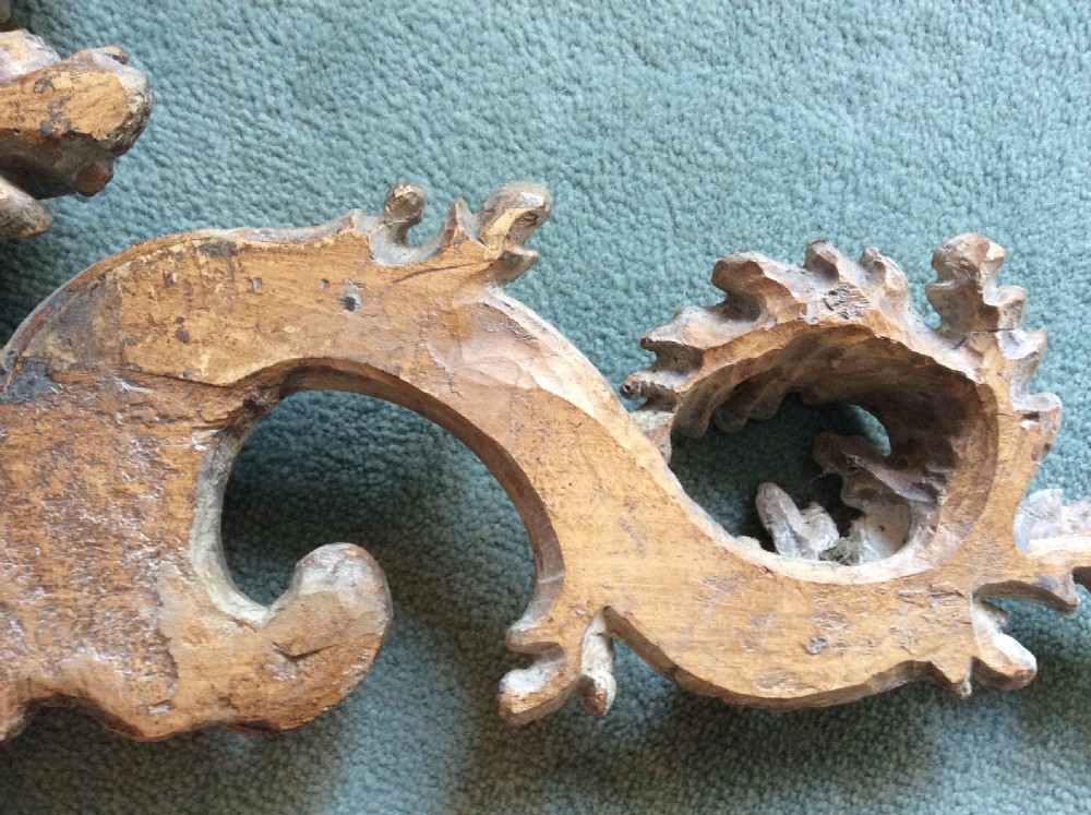 A 19thC carved lime wood portico panel View VII