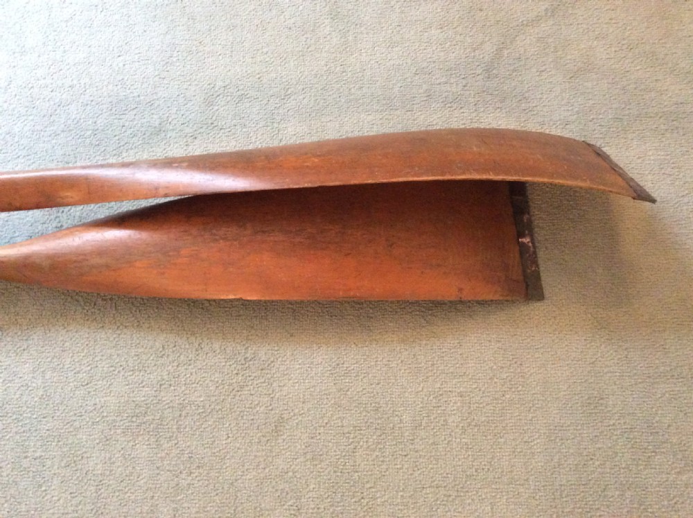 A pair of Edwardian 9'6'' skulling oars View IX