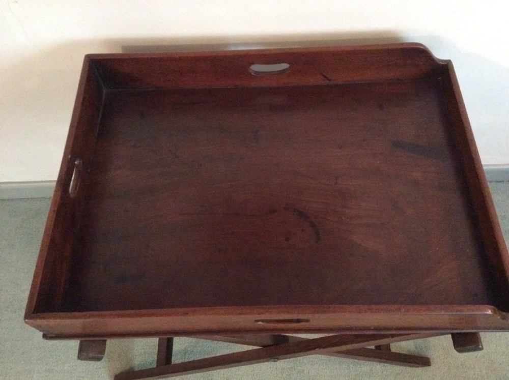 A butlers tray on a low stand View IV