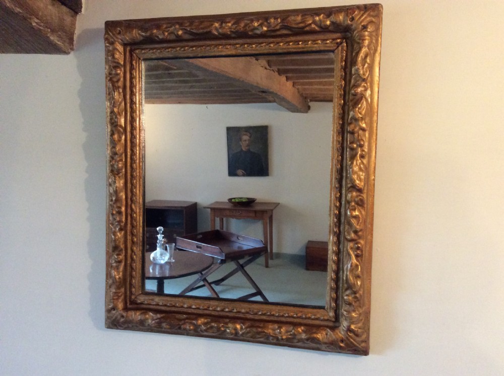 A 19thC Italian florentine style mirror View II