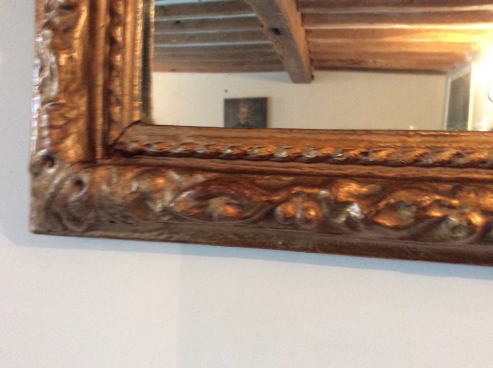 A 19thC Italian florentine style mirror View IV