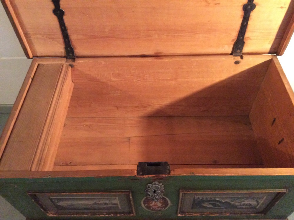A fabulous European marriage chest View VIII