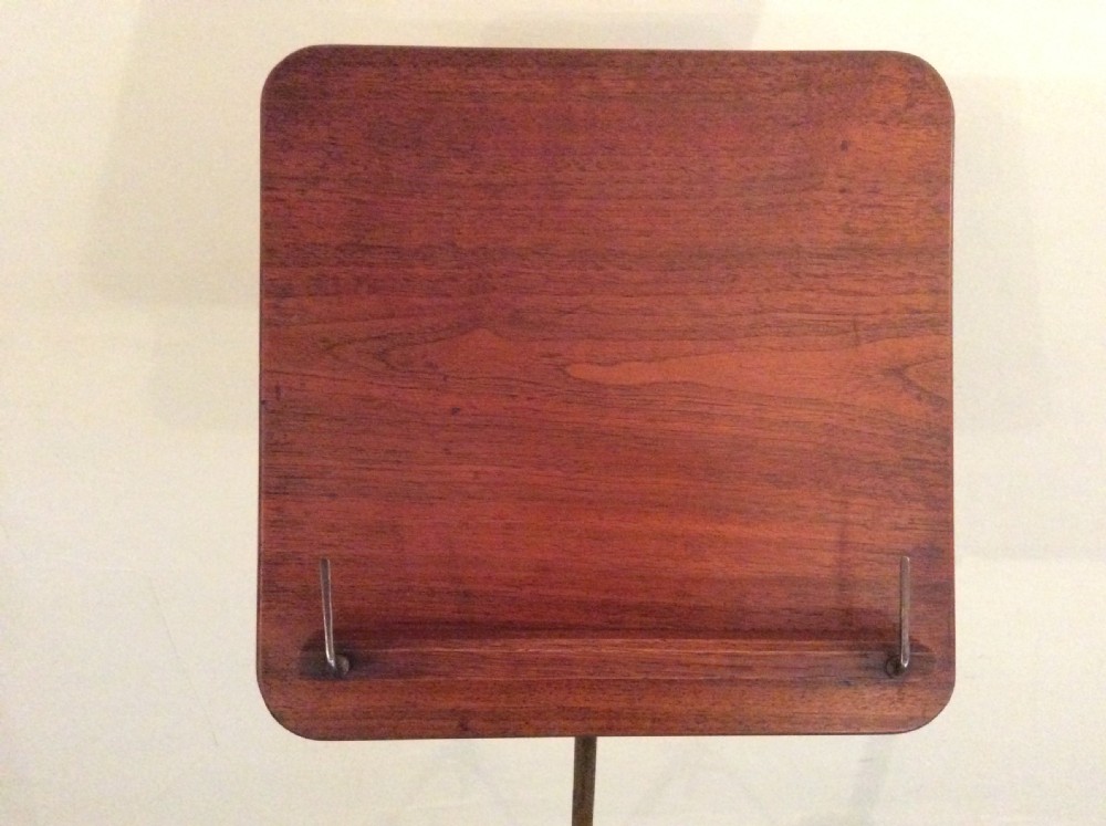 An adjustable music stand View II