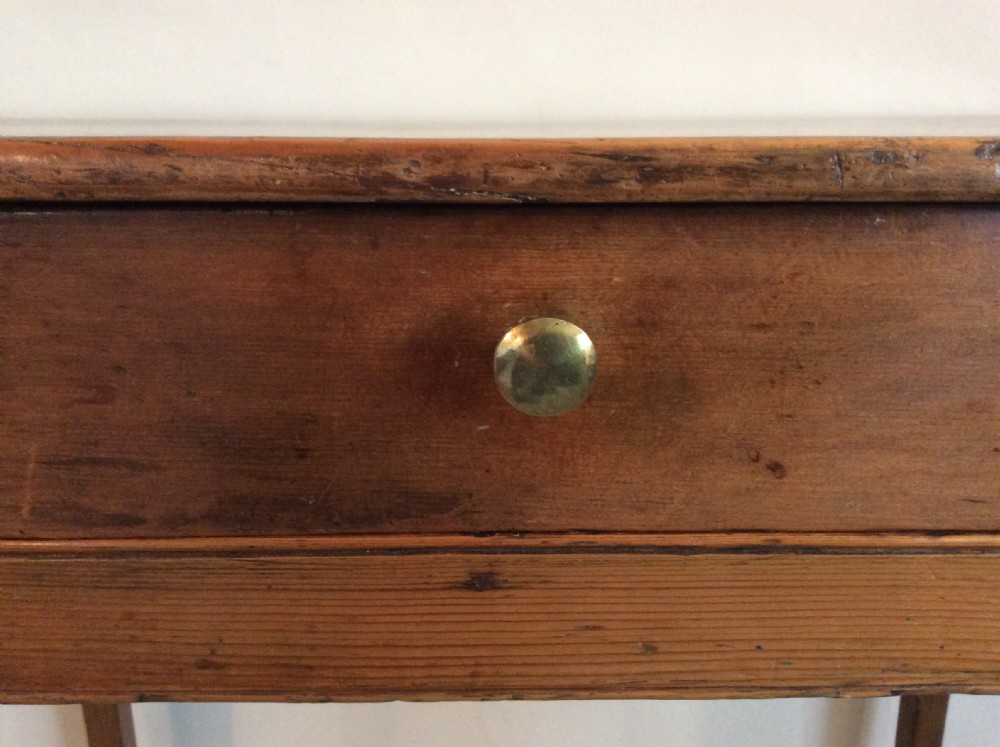 A Georgian pine side table View II