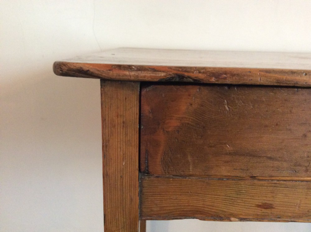 A Georgian pine side table View III
