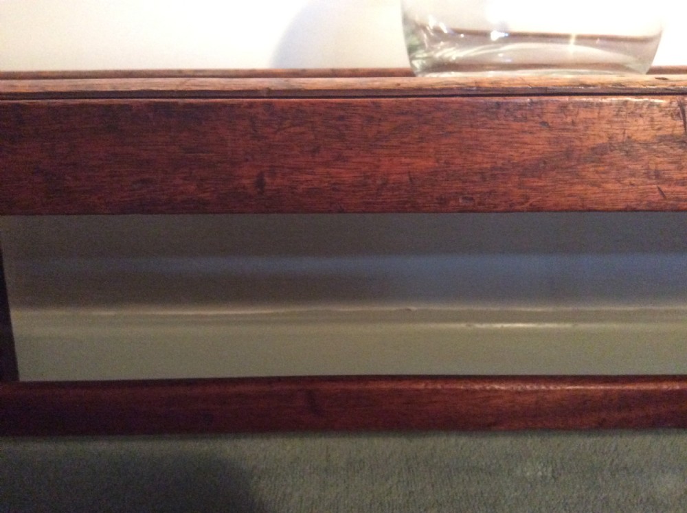 A Georgian long solid top stool View IV