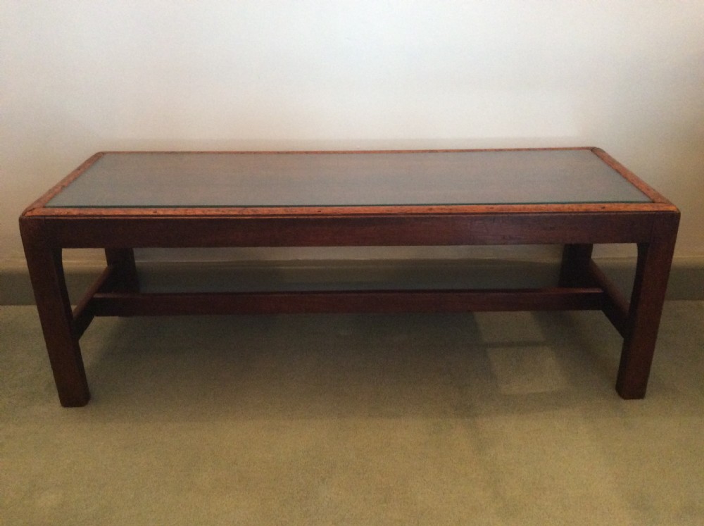 A Georgian long solid top stool View XIII
