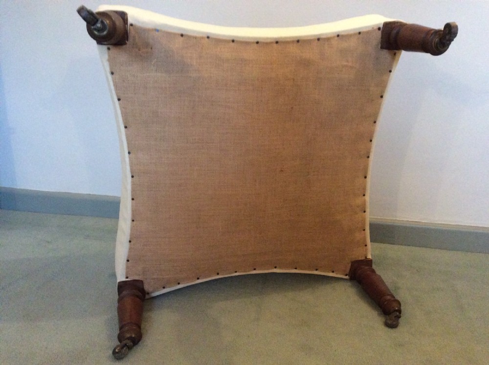 A 19thC French stool . View V