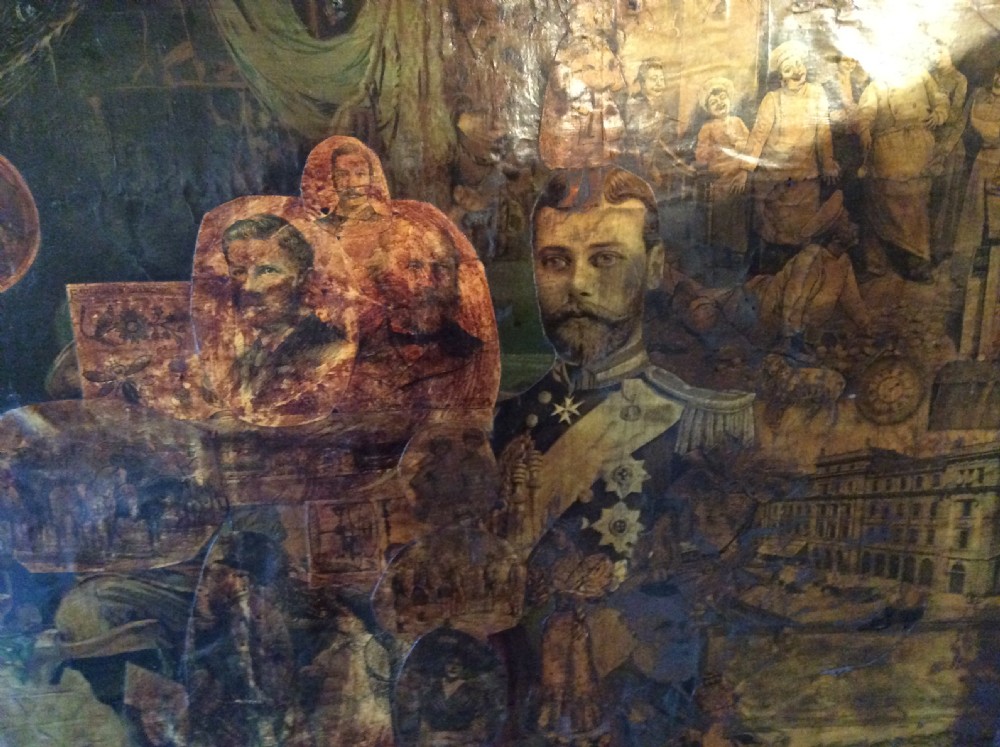 A Victorian decoupage dressing screen View IV