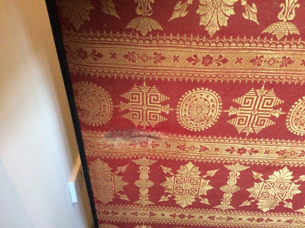 A Victorian decoupage dressing screen View XV