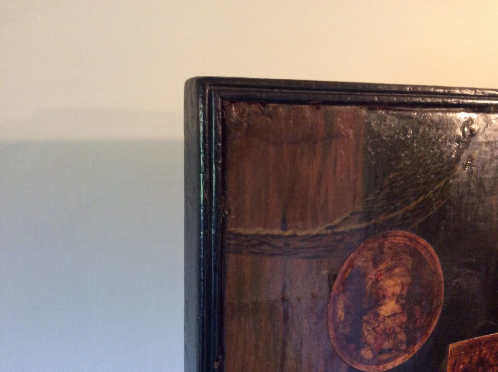 A Victorian decoupage dressing screen View XVII