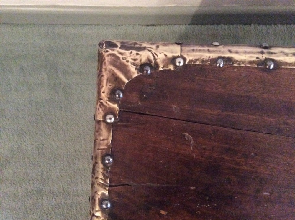 A 19thC camphor campaign trunk View X
