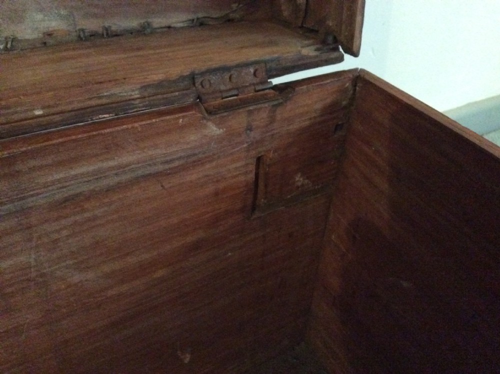 A 19thC camphor campaign trunk View XIV