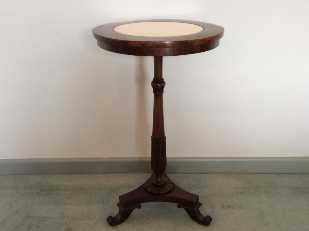 A Regency mahogany occasional table