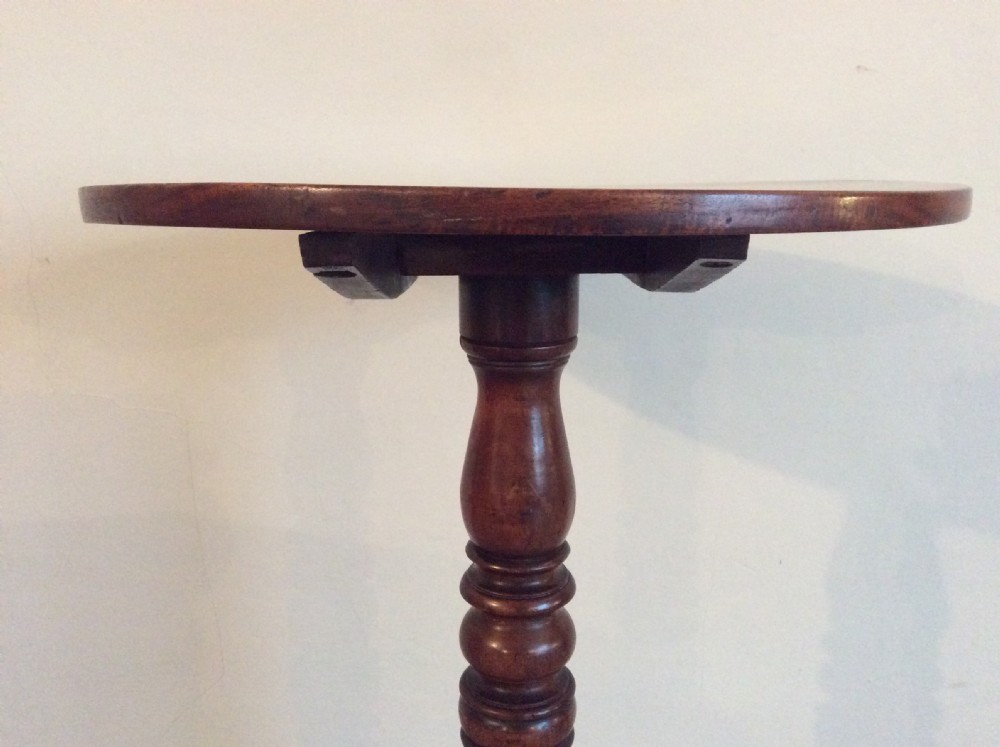 A small Georgian tripod wine table View III