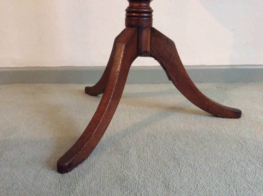 A small Georgian tripod wine table View VII